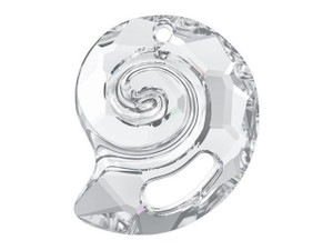 6731 Twist Shell Partly-Frosted Pendant