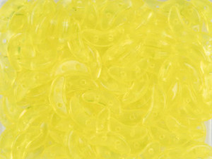 CzechMates Glass 4 x 10mm 2-Hole ColorTrends Buttercup Crescent Bead 2.5-Inch Tube CzechMates Glass 4 x 10mm 2-Hole ColorTrends Buttercup Crescent Bead 2.5-Inch Tube