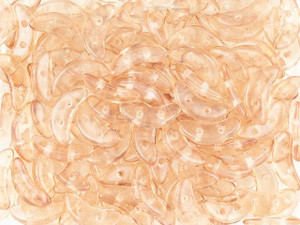 CzechMates Glass 4 x 10mm 2-Hole ColorTrends Iced Coffee Crescent Bead 2.5-Inch Tube CzechMates Glass 4 x 10mm 2-Hole ColorTrends Iced Coffee Crescent Bead 2.5-Inch Tube