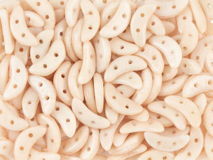 CzechMates Glass 4 x 10mm 2-Hole ColorTrends Opaque Warm Taupe Crescent Bead 2.5-Inch Tube CzechMates Glass 4 x 10mm 2-Hole ColorTrends Opaque Warm Taupe Crescent Bead 2.5-Inch Tube