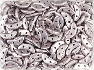 CzechMates Glass 4 x 10mm 2-Hole ColorTrends Saturated Metallic Almost Mauve Crescent Bead 2.5-Inch Tube CzechMates Glass 4 x 10mm 2-Hole ColorTrends Saturated Metallic Almost Mauve Crescent Bead 2.5-Inch Tube