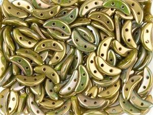 CzechMates Glass 4 x 10mm 2-Hole Oxidized Bronze Crescent Bead 2.5-Inch Tube CzechMates Glass 4 x 10mm 2-Hole Oxidized Bronze Crescent Bead 2.5-Inch Tube