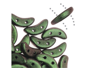 CzechMates Glass 4 x 10mm 2-Hole Polychrome Olive Mauve Crescent Bead 2.5-Inch Tube CzechMates Glass 4 x 10mm 2-Hole Polychrome Olive Mauve Crescent Bead 2.5-Inch Tube