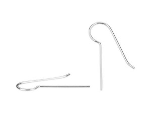 TierraCast Sterling Silver 20 Gauge Medium Blank Earwire (1 Pair) TierraCast Sterling Silver 20 Gauge Medium Blank Earwire (1 Pair)