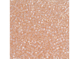 TOHO Aiko 11/0 Transparent Rosaline Luster Precision Cylinder Seed Beads, 4g Pack TOHO Aiko 11/0 Transparent Rosaline Luster Precision Cylinder Seed Beads, 4g Pack