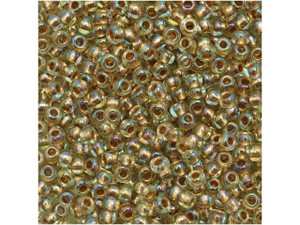 TOHO Bead Round 11/0 Jonquil Yellow Lined Rainbow, 2.5-Inch Tube TOHO Bead Round 11/0 Jonquil Yellow Lined Rainbow, 2.5-Inch Tube