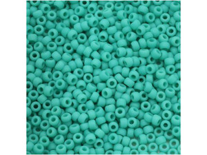 TOHO Bead Round 11/0 Matte Opaque Turquoise, 2.5-Inch Tube TOHO Bead Round 11/0 Matte Opaque Turquoise, 2.5-Inch Tube