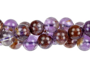 Dakota Stones 10mm Cacoxenite Round Bead Strand Dakota Stones 10mm Cacoxenite Round Bead Strand
