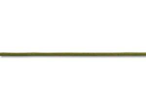 1.5mm Olive Round Leather by the Foot 1.5mm Olive Round Leather by the Foot