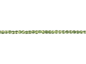 Czech Fire-Polish Bead 2mm ColorTrends Saturated Metallic Greenery (50pc Strand) by Starman Czech Fire-Polish Bead 2mm ColorTrends Saturated Metallic Greenery (50pc Strand) by Starman