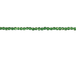 Czech Fire-Polish Bead 2mm ColorTrends Saturated Metallic Kale (50pc Strand) by Starman Czech Fire-Polish Bead 2mm ColorTrends Saturated Metallic Kale (50pc Strand) by Starman