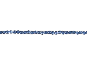Czech Fire-Polish Bead 2mm ColorTrends Saturated Metallic Navy Peony (50pc Strand) by Starman Czech Fire-Polish Bead 2mm ColorTrends Saturated Metallic Navy Peony (50pc Strand) by Starman