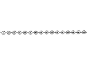 1.5mm Stainless Steel Ball Chain by the Foot 1.5mm Stainless Steel Ball Chain by the Foot