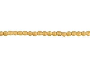 Czech Fire-Polish Bead 3mm ColorTrends Pacifica Ginger (50pc Strand) by Starman