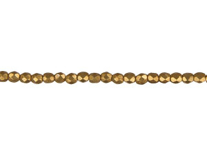 Czech Fire-Polish Bead 3mm ColorTrends Saturated Metallic Flame (50pc Strand) by Starman Czech Fire-Polish Bead 3mm ColorTrends Saturated Metallic Flame (50pc Strand) by Starman