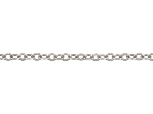 Sterling Silver 2-Inch Cable Chain Extender with 4.0mm Bead and  Anti-Tarnish Finish