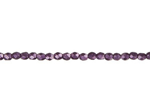Czech Fire-Polish Bead 3mm ColorTrends Saturated Metallic Tawny Port (50pc Strand) by Starman Czech Fire-Polish Bead 3mm ColorTrends Saturated Metallic Tawny Port (50pc Strand) by Starman