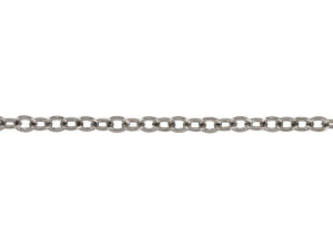 Amager | 8 mm Gunmetal Stainless Steel Lock Cable Chain Necklace