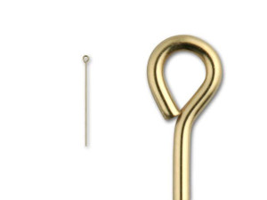 Gold-Filled 025 1.5-Inch Eye Pin Gold-Filled 025 1.5-Inch Eye Pin