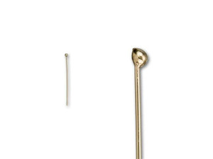 Buy 14k Gold Filled Head Pins With Ball 10 Pcs 24 Gauge, 1 Inches