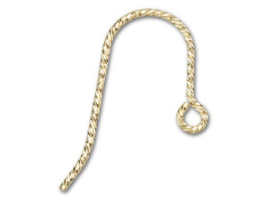 Gold-Filled Sparkle French Earwire (1 Pair) Gold-Filled Sparkle French Earwire (1 Pair)