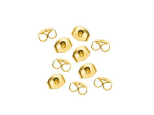 Gold-Plated Earring Back Gold-Plated Earring Back