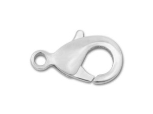 MAG-LOK White Brass Magnetic Jewelry Clasp, Round, Hidden Knot, 6.5mm (12  Pieces)