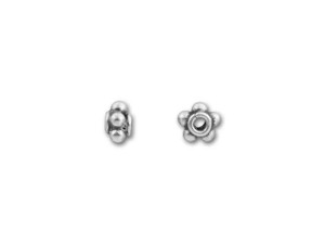 Bali Sterling Silver Spacer Beads with Ball Accents (B-S5) – Ayla's  Originals