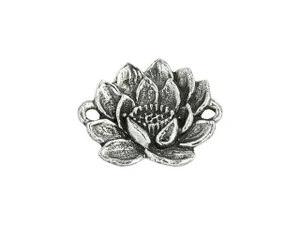 Green Girl Studios Pewter Lotus Link