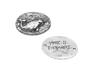 Green Girl Studios Pewter Magical Narwhal Link