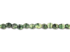 Czech Glass Yellow Tiger's Eye Silk - 5mm Pinch Bead Strand by Raven's Journey Czech Glass Yellow Tiger's Eye Silk - 5mm Pinch Bead Strand by Raven's Journey