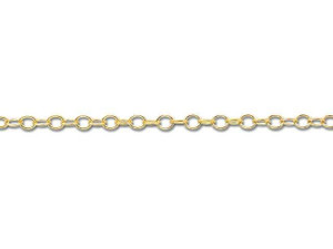 Gold-Filled 14K/20 1318 Cable Chain by the Foot Gold-Filled 14K/20 1318 Cable Chain by the Foot