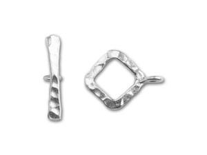 Toggle Clasps Silver, T Bar Ring, Large Silver Plated Jewelry Clasp, Necklace  Clasps, Bracelet Clasp, Closures for Necklaces Bracelets, T9 