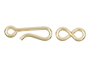 Gold-Filled 14K/20 14.25mm Hook and Eye Clasp Gold-Filled 14K/20 14.25mm Hook and Eye Clasp