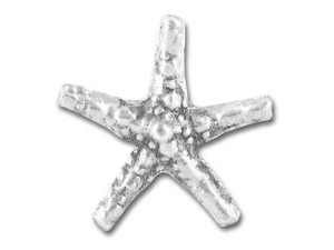 Hill Tribe Silver Medium Starfish Pendant Hill Tribe Silver Medium Starfish Pendant