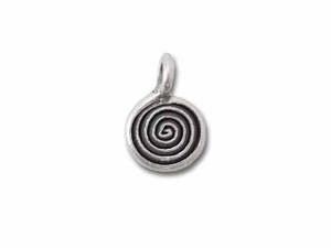 Hill Tribe Silver Small Spiral Pendant Hill Tribe Silver Small Spiral Pendant