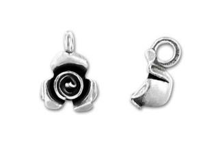 Hill Tribe Silver Three Petal Small Hill Tribe Rose Hill Tribe Silver Three Petal Small Hill Tribe Rose