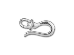 JBB 18mm Silver-Plated Brass Swivel Hook Clasp JBB 18mm Silver-Plated Brass Swivel Hook Clasp