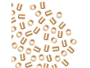 14K Gold Filled 3mm Glitter Beads, 0.8mm Hole, Wholesale Beads & Supplies, Jewelry Components & Findings