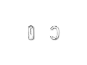 JBB Antique Silver-Plated Brass Spacer Pinch Embellishment JBB Antique Silver-Plated Brass Spacer Pinch Embellishment