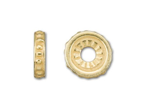 JBB Gold-Plated Pewter Spacer Bead JBB Gold-Plated Pewter Spacer Bead