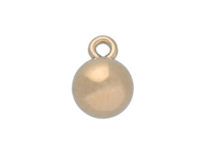 Gold-Filled 14K/20 4mm Ball Drop Charm Gold-Filled 14K/20 4mm Ball Drop Charm