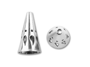 JBB Sterling Silver Teardrop Cone JBB Sterling Silver Teardrop Cone