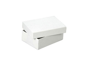 White Jewelry Gift Boxes 3 1/2 x 3 1/2 x 1