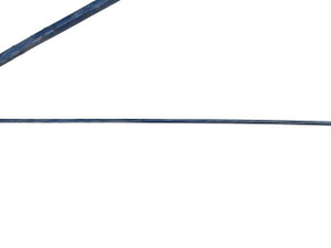 Leather Cord USA .5mm Natural Blue Round Leather - by the Foot