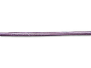 Leather Cord USA 1.5mm Metallic Chandni Round Leather - by the Foot