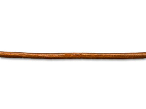 Leather Cord USA 1.5mm Metallic Copper Round Leather - by the Foot