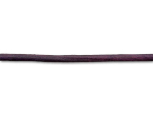 Leather Cord USA 1.5mm Natural Violet Round Leather - by the Foot