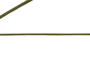 Leather Cord USA 1mm Metallic Mehandi Round Leather - by the Foot