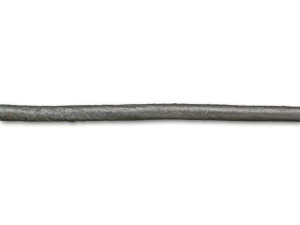 Leather Cord USA 2mm Metallic Grey Round Leather - by the Foot Leather Cord USA 2mm Metallic Grey Round Leather - by the Foot